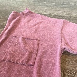 Mauve Pocket Tee